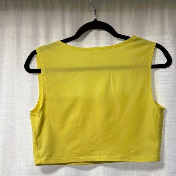 Wild Fable Crop Tank - Bright Yellow - Picture 3 of 3